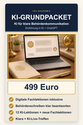 KI-Grundpaket der IOV-Akademie mit Einführung in KI, ChatGPT und digitalen Fachlektionen für Behördenkommunikation