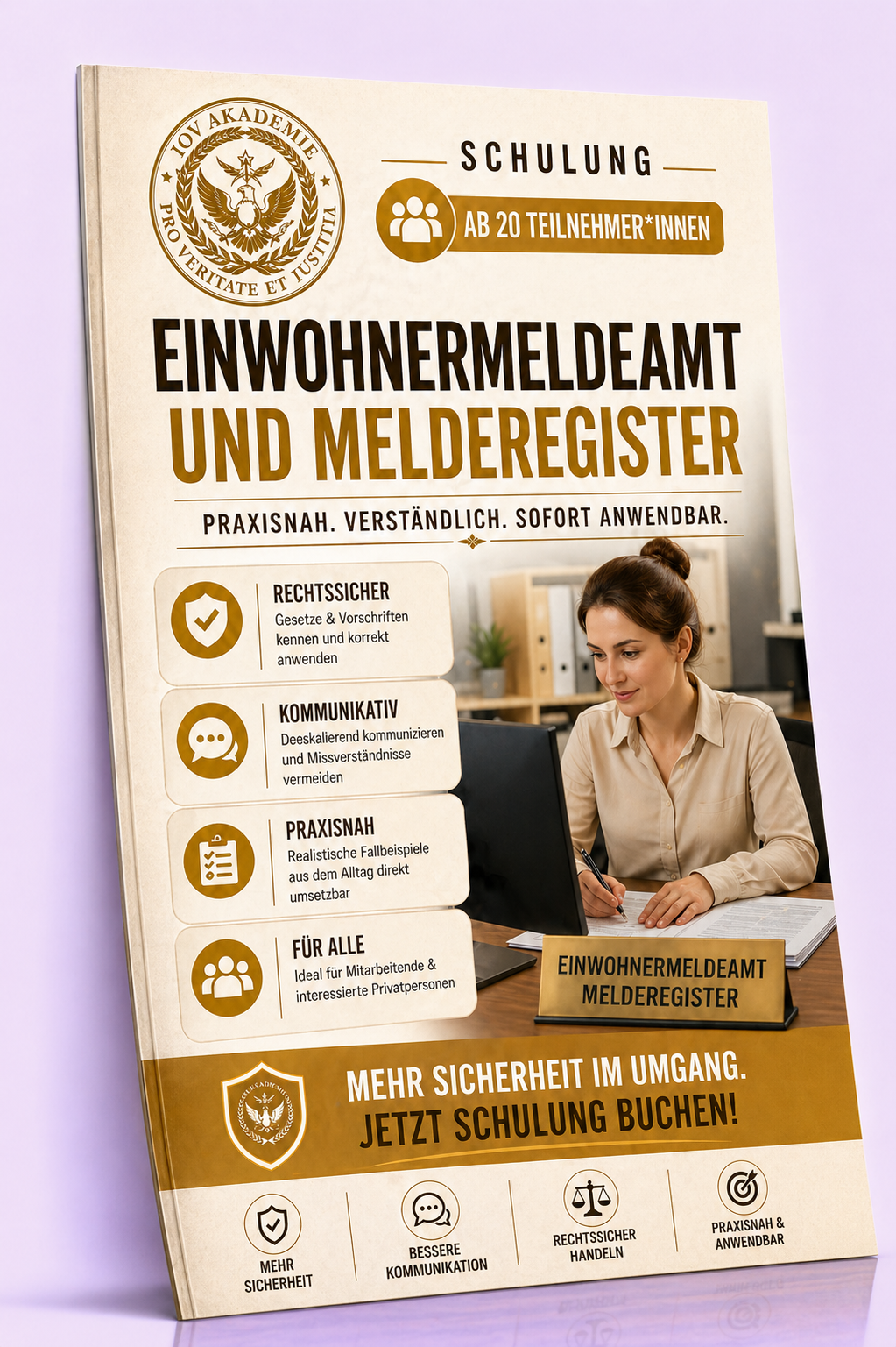 Schulung Umgang beim Einwohnermeldeamt Ab 10 Teilnehmern