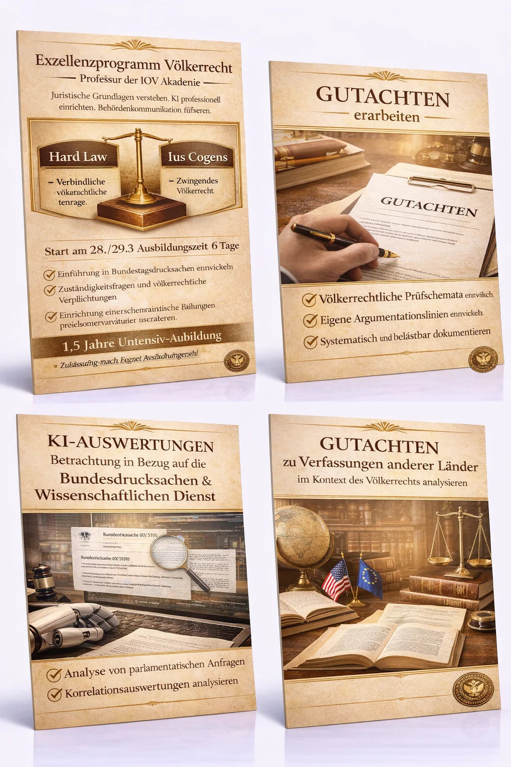 Exzellenzprogramm Völkerrecht – Professur der IOV Akademie Start: 28/29.03